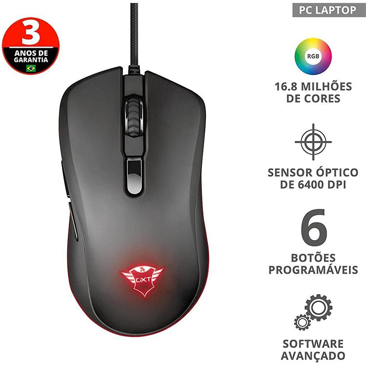 خرید موس Trust GXT JACX RGB